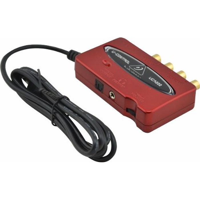 INTERFACE DE AUDIO USB UCA222 BEHRINGER enterlight