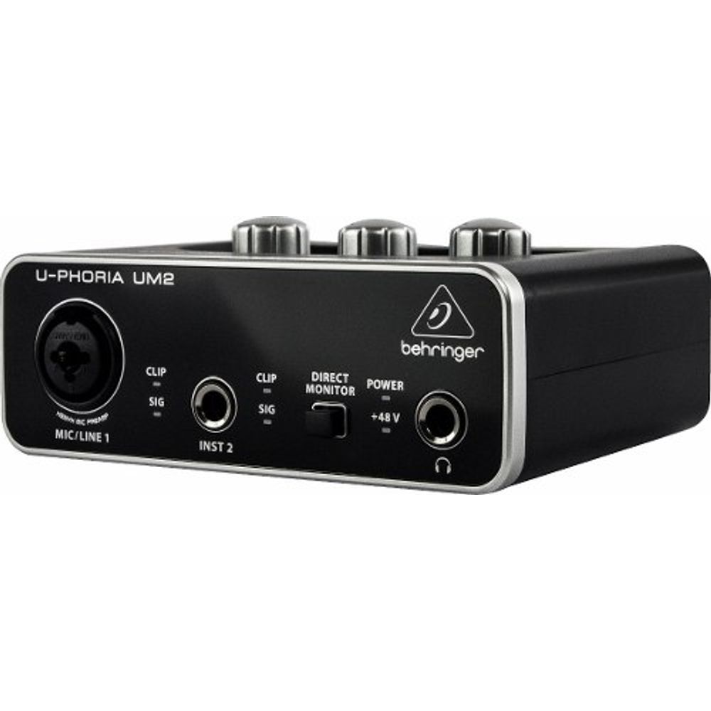 INTERFACE DE AUDIO USB UM2 BEHRINGER - enterlight