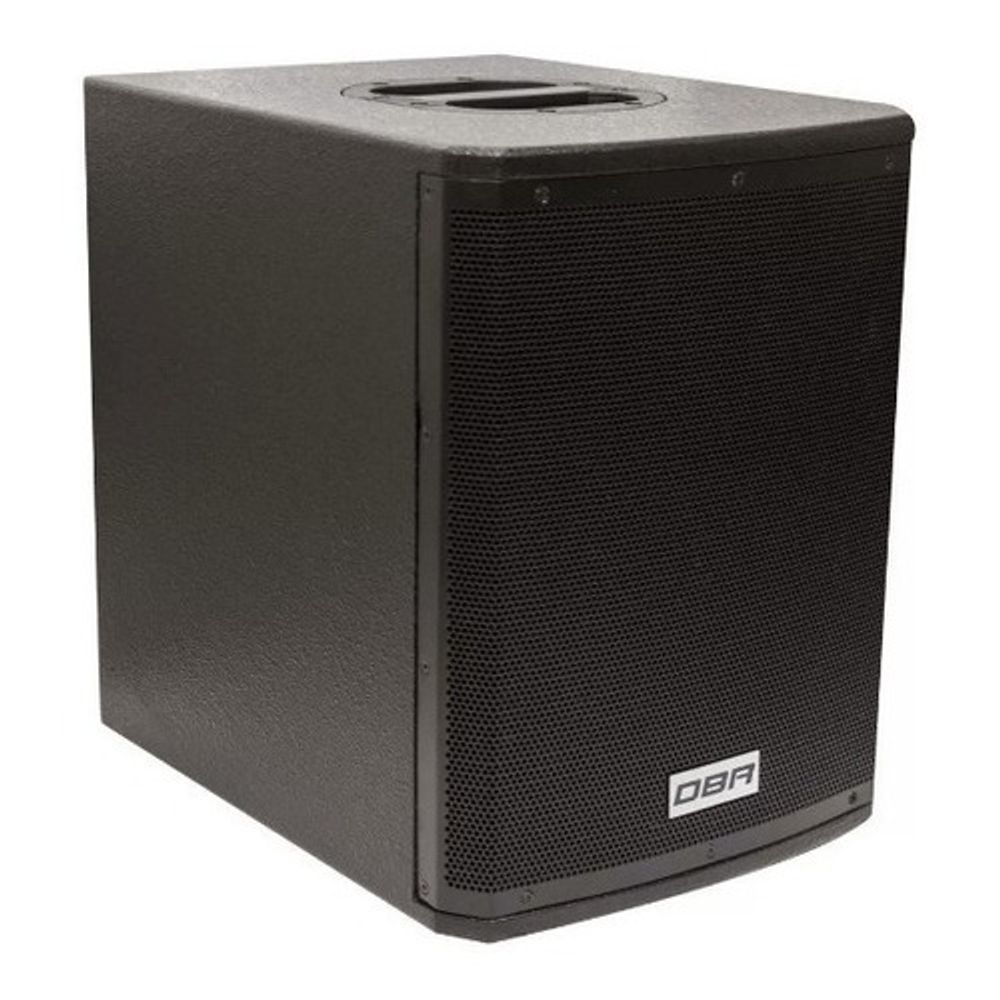 KIT CAIXA DE SOM ATIVA COM PASSIVA 700W 1 SUBWOOFER + 2 VIAS ALTAS DVA 1200 DBR enterlight